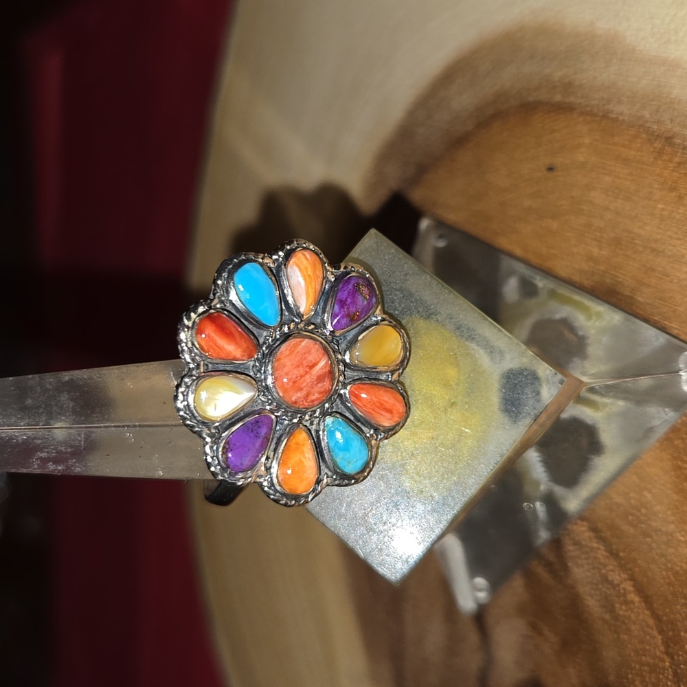 Multi Stone Ring - image 1